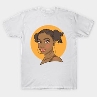 Young Black Woman Millennial T-Shirt